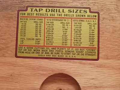 Vintage Ace Tap And Die Set & Wooden Case (4 pieces missing) - Image 1 of 4