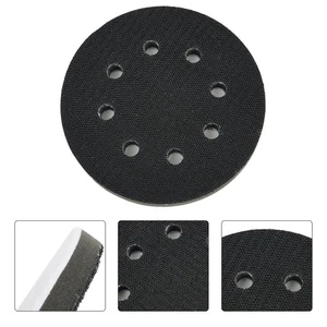 5 8-Holes Workshop Polishing Backing Sander Pads Spare Parts Soft Sanding Pads - Picture 1 of 17