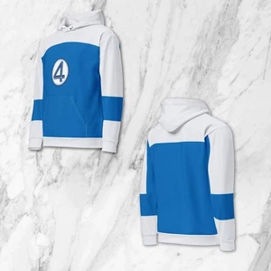 Johnny Storm, Human Torch Fantastic Four Unisex 3D Hoodie, Cosplay Costume - Picture 1 of 3