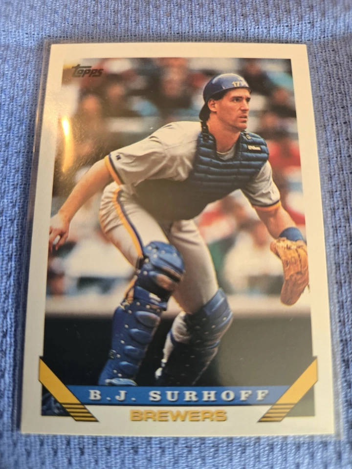1993 Topps - B.J. Surhoff #417 - Image 1 of 1