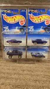 New/Sealed 1996 HOT WHEELS "BlueStreak Series", Complete Set Of 4, PLS SEE PICS  - Picture 1 of 12