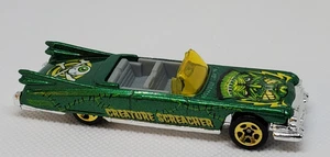 Hot Wheels Green Creature Screacher Cadillac Eldorado sciolto 1:64 - Foto 1 di 3