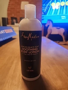 Shea Moisture African Black Soap Soothing Body Lotion 13 Fl Oz - Picture 1 of 2