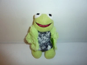 Raro Disney Kermit La Rana NuiMOs Muñeca de Peluche con Vestido Esqueleto Abrigo de Piel Sintética! - Imagen 1 de 7