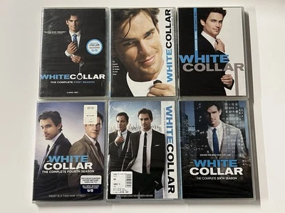 White Collar The Complete TV Series Season 1-6 DVD OOP BRAND NEW SEALED! Foto 1 de 2