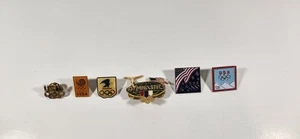 KONVOLUT 6 OLYMPISCHE SPIELE SAMMLER PINS GEMISCHT - Bild 1 von 12