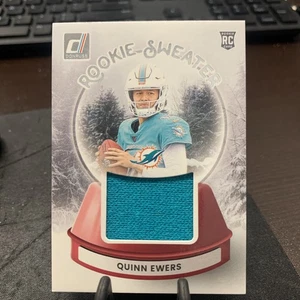 2025 Donruss Football Quinn Ewers Rookie Sweaters Dolphins - Bild 1 von 2