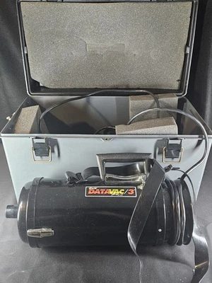 Metro DataVac Pro 3 Handheld Cleaner Vacuum Working With Case NO Accessories  - Image 1 of 4