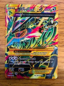 NM! Mega M Rayquaza EX (98/98) XY Ancient Origins Full Art Holo Pokemon Karte! - Bild 1 von 4