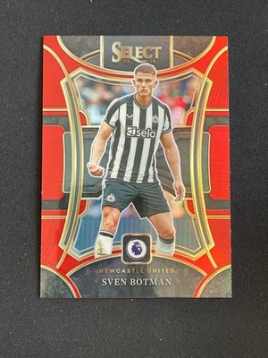 Sven Botman 2023-24 Panini Select Premier League Mezzanine Red Prizm - Image 1 of 2