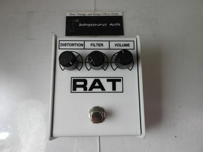 Pedal de efectos de distorsión ProCo RAT 2 Ikebe edición limitada blanco envío y devolución gratis EE. UU. Foto 1 de 4