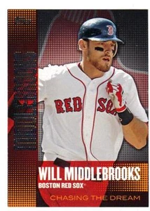 2013 Topps Series 1 Chasing The Dream Will Middlebrooks Boston Red Sox CD-3 - Picture 1 of 1