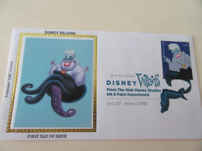 Disney Villain Ursula Forever 2017 Fdc Sc#5220 Colorano [WITH DCP COLOR CANCEL} - Image 1 of 2