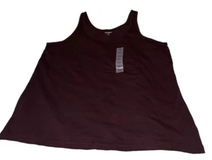 Canotta pullover smanicato viola marrone XXL donna Old Navy nuova con etichette - Foto 1 di 8