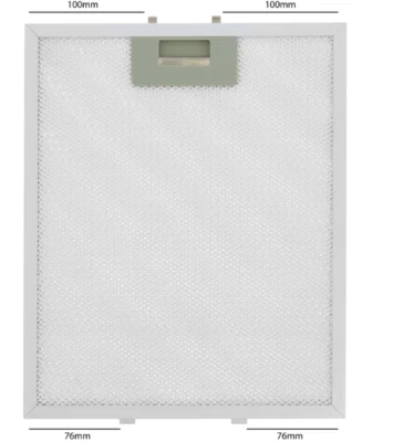 CANNON 2 x Baumatic Metal Cooker Hood Mesh Aluminium Grease Filters 320mm x 260mm