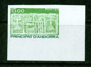 ANDORRA - 1986 - PRIMEROS BRAZOS IMPERF. - En muy buen estado ** - Imagen 1 de 1