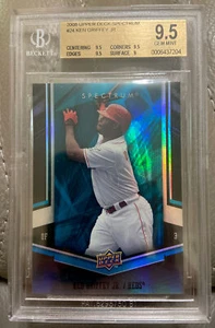 2008 KEN GRIFFEY JR. UPPER DECK SPECTRUM REFRACTOR LIKE #24 Beckett 9.5 - Picture 1 of 2