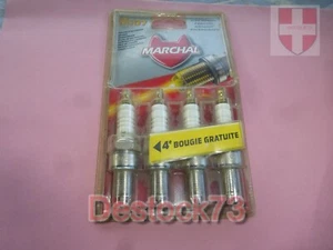 4 Candles Spark Plug MArchal M107 Alfa 33 Alfa 75 Alfa, Golf 1 R11 R19 R21 1.7 - Picture 1 of 2