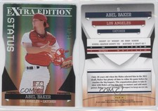 2011 Donruss Elite Extra Edition Prospects Emerald Status Die-Cut /25 Abel Baker