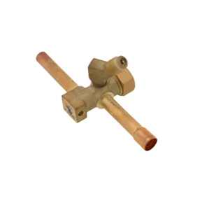 Goodman-Amana 3/8" Flüssigkeitsleitung Service Baugruppe Grundventil mit KAPPEN 0151R00187S - Bild 1 von 3