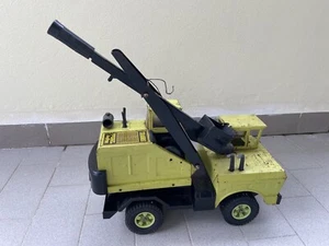 TONKA SHOVEL MIGHTY CRANE CAMION LATTA GRU GIOCATTOLO RARE AUTO CAR - Foto 1 di 14