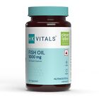 HK Vitals Omega 3 Fish Oil Capsule For Men And Women, 60N, 180mg EPA &amp; 120mg DHA