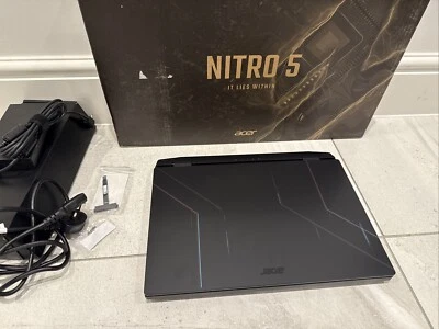 Acer Gaming Laptop Nitro 5 15.6" Core i7 RTX3050 16GB RAM 512GB SSD - 5439-1- - Image 1 of 4