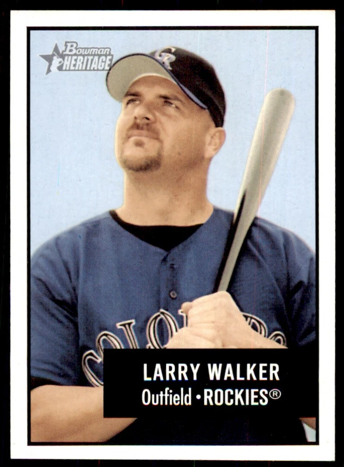 2003 BOWMAN HERITAGE LARRY WALKER COLORADO ROCKIES #120 - Image 1 of 2
