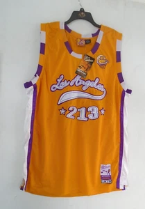 Raw Blue Shot Blockers Los Angeles 213 Basketball Trikot Herren Größe 3XL Orange - Bild 1 von 7