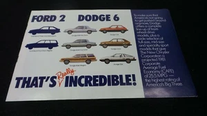 Vintage 1981 DODGE Sales Brochure Aries, Colt, Omni, 024 - Picture 1 of 6