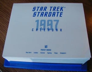 Star Trek 1997 Desktop Calendar - Picture 1 of 1
