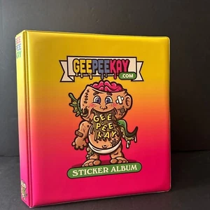 GeePeeKay STICKER ALBUM BINDER-Garbage Pail Kids - Picture 1 of 2