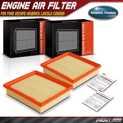 2x Engine Air Filter for Ford Escape 20-24 Maverick 22-24 Lincoln Corsair 2.5L - Image 1 of 4