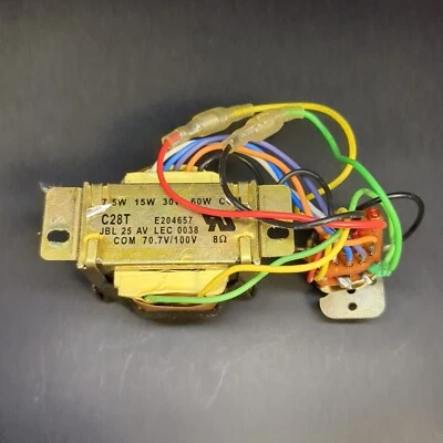 JBL Control 25 AV Profi Lautsprecher C28T Transformator Spannungswahlschalter - Bild 1 von 4