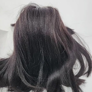 NEW Luvme Breathable Cap Yaki Straight Wig w/Bangs Black 10" Bob - Picture 1 of 9