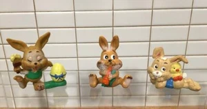 ULTRA RARE Complete Coll. OSTERFREUNDE, 3 PVC FIGUREN, FIPLA, PORTUGAL, 1990’er Jahre - Bild 1 von 9