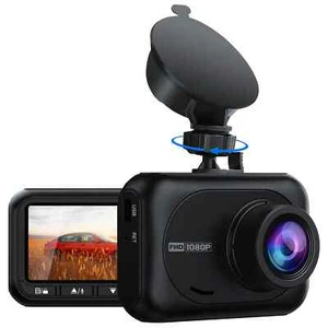 Dash Cam for Cars, 2.45-inch Full HD 1080P Front Dash Cam Wide Angle Vehicle - Picture 1 of 5