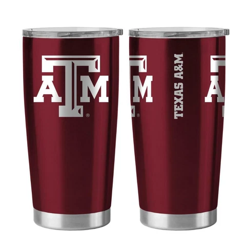 Texas A&M Aggies 20oz Ultra Travel Tumbler [NEW] NCAA Cup Mug Coffee Steel Cover