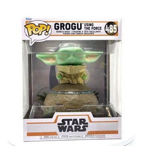 Funko Pop! TV The Mandalorian Grogu Using the Force Vinyl Figure New 485 - Picture 1 of 24