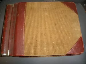 Early 1930-1950's Large Store Ledger 13" x 10" x 2" "Moore Store" - Imagen 1 de 16