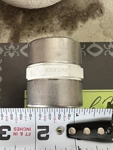 PVC Coupling w Stainless Steel Collar Sch 80 3/4" FNPT Plumbing Irrigation 3/4 - Picture 1 of 9