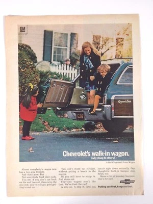 1969 Chevrolet Kingswood универсал печатная реклама - Изображение 1 из 2