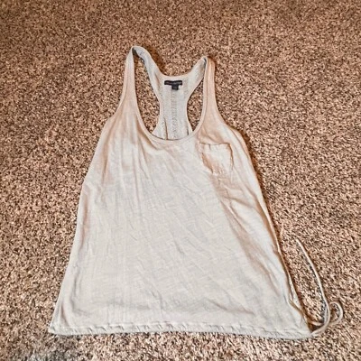 Camiseta sin mangas American Eagle con bolsillo espalda deportiva cordón sin mangas XS Foto 1 de 4