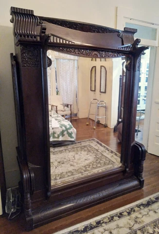 Antique RARE Murphy Bed Late 1800's Early 1900's Beautiful Piece!!!! Cover