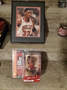 McFarlane X Sports Series 6 Scottie Pippin Chicago Bulls, Rare Picture. Horsch  - Picture 1 of 5