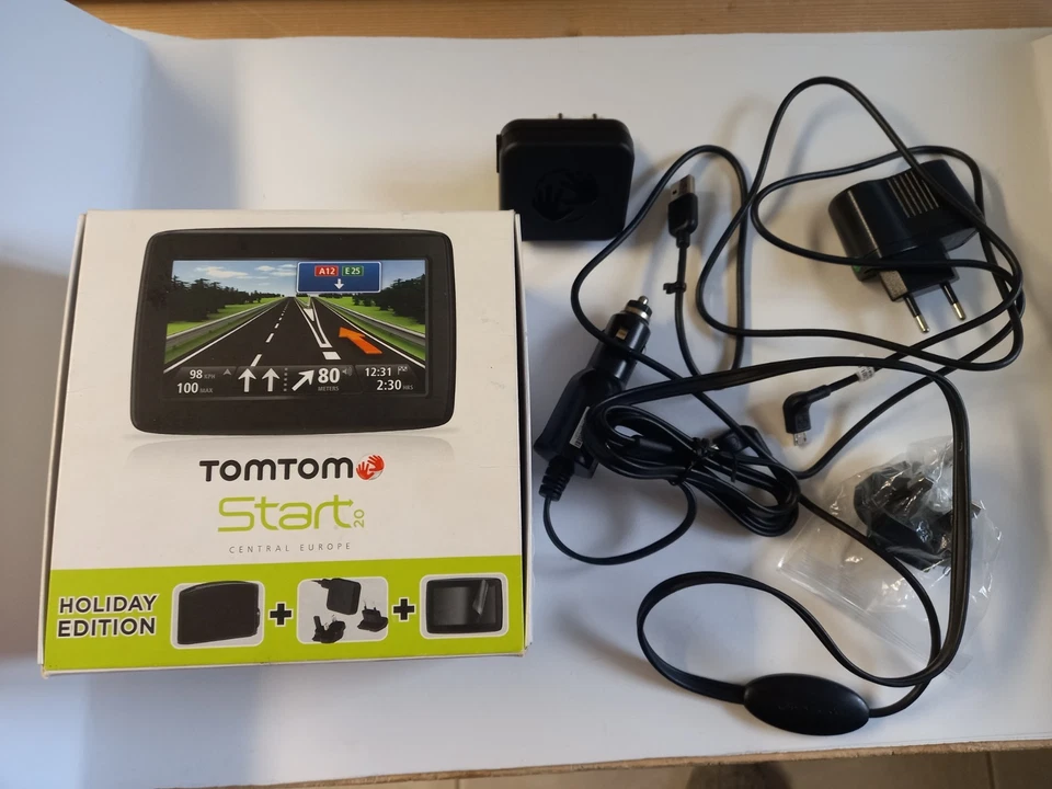 Navi tomTom Start 20 Holiday Edition inkl viel Zub., Karte 2025, OVP - Bild 1 von 2