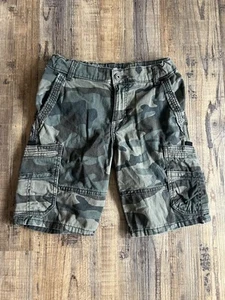 Wrangler Shorts 10 Regular Boys Cargo Pocket Camouflage Adjustable Waist - Picture 1 of 3