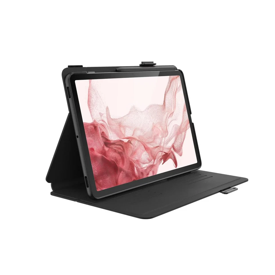 Speck Samsung Galaxy Tab S7 / Tab S8 Balance Folio Case Stand Cover - Black.. - Image 1 of 2