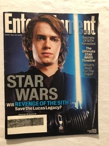 Entertainment Weekly 820 May 20 2005 Star Wars Hayden Christensen Darth Vader - Picture 1 of 5