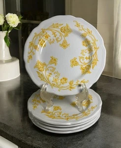 VTG Royal Staffordshire Windsong Ironstone Salad Plate J & G Meakin 7” Set Of 5 - Picture 1 of 6